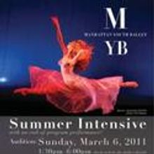 MMAC Presents Manhattan Youth Ballet's 2011 Spring Workshop 4/2-3