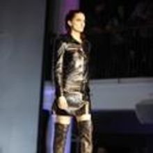 Jackie Christie Shows Black Collection at LA Fashion Week 2011