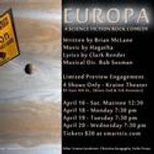 Europa the Musical Plays The Kraine Theater April 16-20