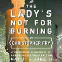 Todd Lawson Leads Parentesis' THE LADY’S NOT FORBURNING
