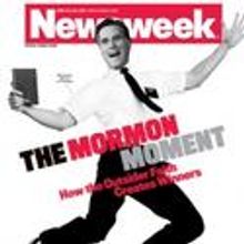 Photo Flash: Newsweek Cover Mixes Mitt Romney and THE BOOK OF MORMON