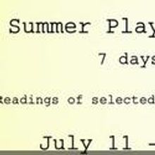 The Road Theater Co Hosts Their SUMMER PLAYWRIGHTS FESTIVAL 7/11