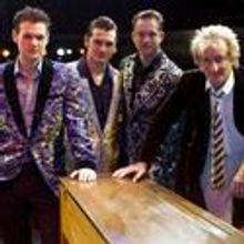 Rod Stewart 'Parties' With UK Cast Of MILLION DOLLAR QUARTET