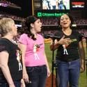 Photo Flash: Cast of RESPECT Sings At The Phillies Game