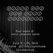 Gallery Players Presents THE 13TH ANNUAL BLACK BOX NEW PLAY FESTIVAL 6/3