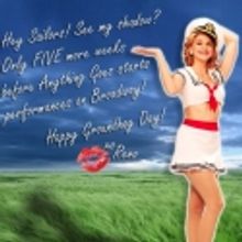 Photo Coverage: 'Reno Sweeney' Sutton Foster Wishes You a Happy Groundhog Day