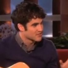 STAGE TUBE: Darren Criss on 'Ellen'