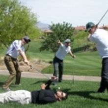 Photo Flash: Jersey Boys Participate in the 'Gift of Hope Golf Tournament' at Lake La