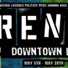 RENT Plays Big Art Labs, 5/5-28