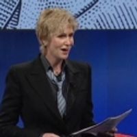 STAGE TUBE: Jane Lynch Plays Rupert Murdoch for the Day, Invites Sarah Palin to GLEE Video