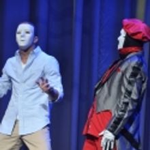 Photo Flash: Mark Ballas Visits Jabbawockeez' MUSIC