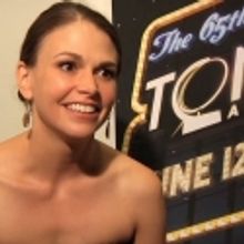 TV: 2011 Tony Awards Winners Circle -Sutton Foster: 'This is like fuzzy, delicious ice cream!'