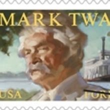 Mark Twain Immortalized on Forever Stamp