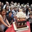 Photo Flash: Vinny Buzzetta Makes Cake for BILLY ELLIOT's 1000 Performance