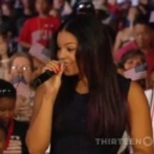 STAGE TUBE: Jordin Sparks Sings BEAUTY & THE BEAST for A CAPITOL FOURTH Concert!