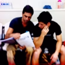 Photo Flash: John Stamos & Nick Jonas Prepare for HAIRSPRAY at the Hollywood Bowl