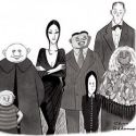 Borders Highlights Original ADDAMS FAMILY Illustrations, 5/14; Lippa, Elice &…