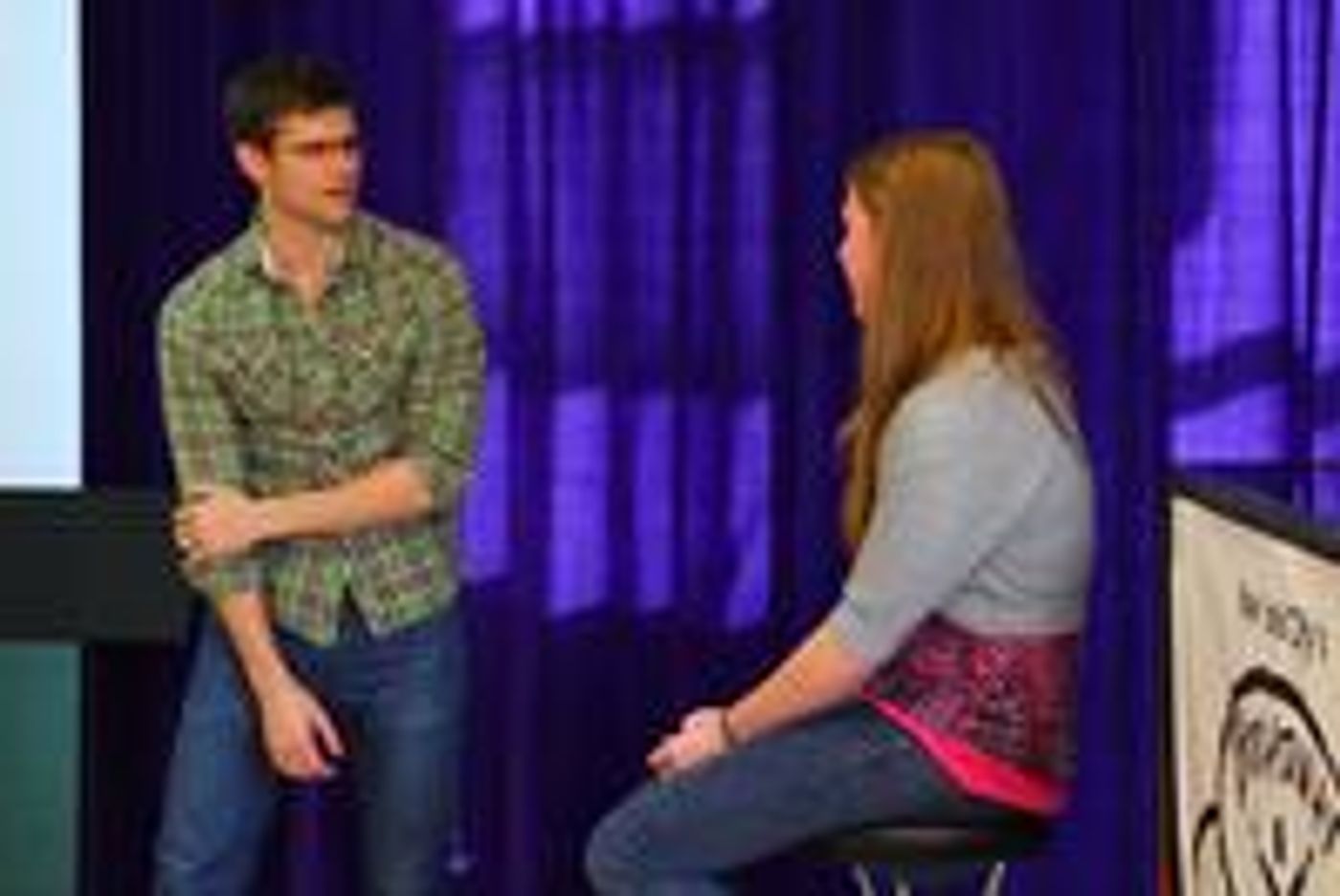 Photo Flash: Kyle Dean Massey Mentors at BAA  Image