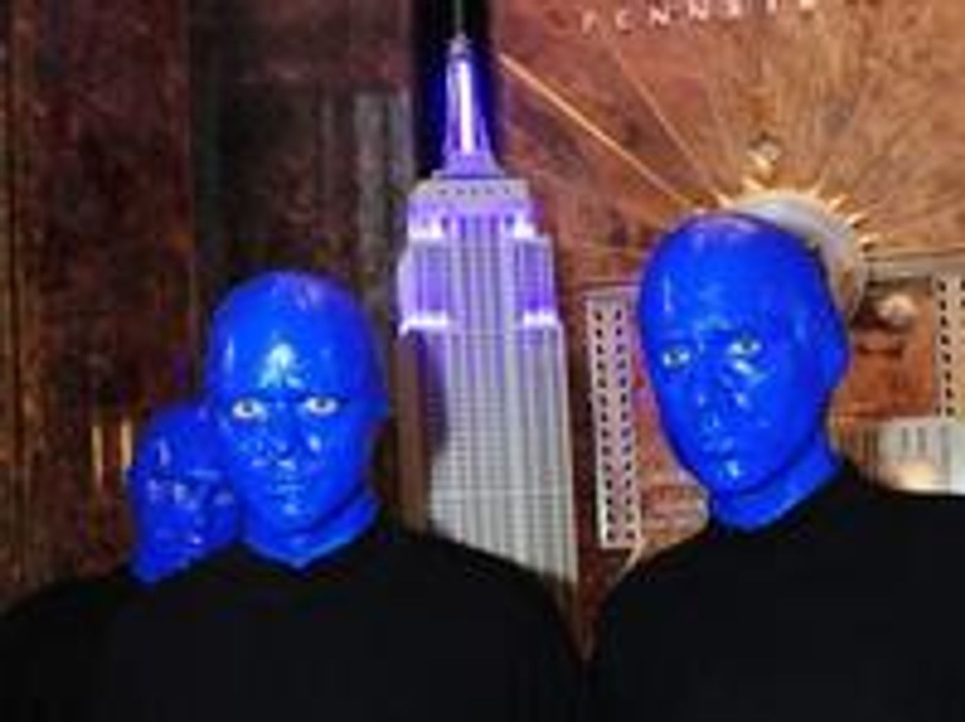 Photo_Flash_Blue_Man_Group_Lights_Up_Empire_State_Building_20000101 Photo Flash: Blue Man Group Lights Up Empire State Building Image