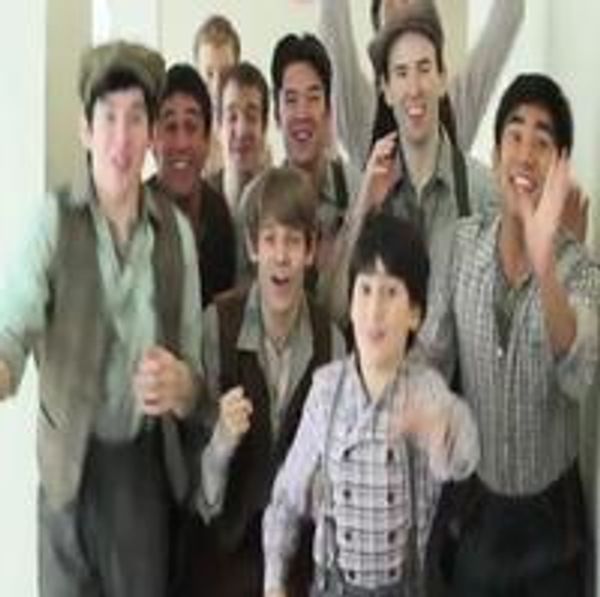 STAGE TUBE: Andrew Keenan-Bolger Goes Inside the NEWSIES' VIEW Performance! - New Jersey Theater Video
