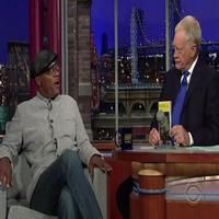 STAGE TUBE: Samuel L. Jackson Talks THE MOUNTAINTOP with Letterman Video