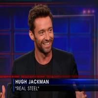 STAGE TUBE: Hugh Jackman Talks REAL STEEL on THE DAILY SHOW