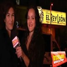 TV:  THE LION KING Opening Night in Madrid