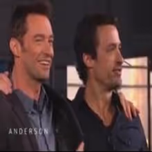 STAGE TUBE: Hugh Jackman Meets His Twin on ANDERSON