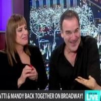 STAGE TUBE: Patti LuPone & Mandy Patinkin Visit NEW YORK LIVE