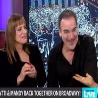 STAGE TUBE: Patti LuPone & Mandy Patinkin Visit NEW YORK LIVE Video