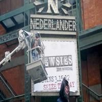 STAGE TUBE: NEWSIES Hits Broadway - See the Marquee! Video