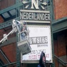 STAGE TUBE: NEWSIES Hits Broadway - See the Marquee!