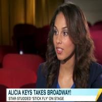 STAGE TUBE: Alicia Keys Talks STICK FLY on GMA