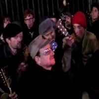 STAGE TUBE: Bono Sings 'Christmas (Baby Please Come Home)' Video
