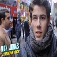 STAGE TUBE: Nick Jonas Unveils Times Square Billboard!