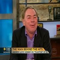 STAGE TUBE: Andrew Lloyd Webber Visits CBS THIS MORNING