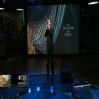 STAGE TUBE: Hugh Panaro Sings 'Music of the Night' On CBS THIS MORNING to Celebrate…