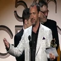 STAGE TUBE: Trey Parker, Robert Lopez, Stephen Oremus Accept BOOK OF MORMON Grammy!