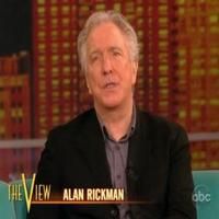 STAGE TUBE: Alan Rickman Talks SEMINAR on THE VIEW!