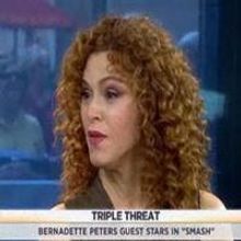 STAGE TUBE: Bernadette Peters Talks SMASH on TODAY SHOW!
