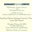 Inside the Roundabout Archives Day 8- LAURA PELS THEATRE