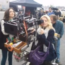 Photo Flash: Behind the Scenes of SMASH with Katharine McPhee & Megan Hilty
