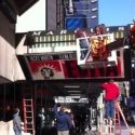 STAGE TUBE: EVITA Marquee Going Up!
