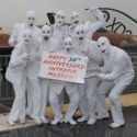 Photo Flash: Voca People Visits the Intrepid Air and Space Museum