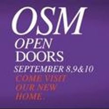 OPEN DOORS WITH MUSIC Opens Celebration Of New Home For OSM