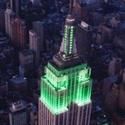 Empire State Building Shines to End Poverty in NYC 9/30-10/2