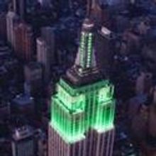 Empire State Building Shines to End Poverty in NYC 9/30-10/2