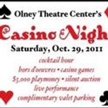Olney Theatre Center Hosts Casino Night Fundraiser 10/29