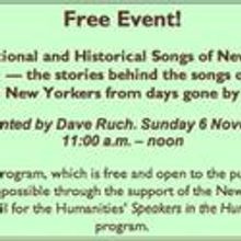 Traditional & Historical Songs of New York State Held At Hudson Valley Resort
