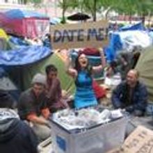 Photo Flash: DATE ME! Joins Crowds at Occupy Wall Street